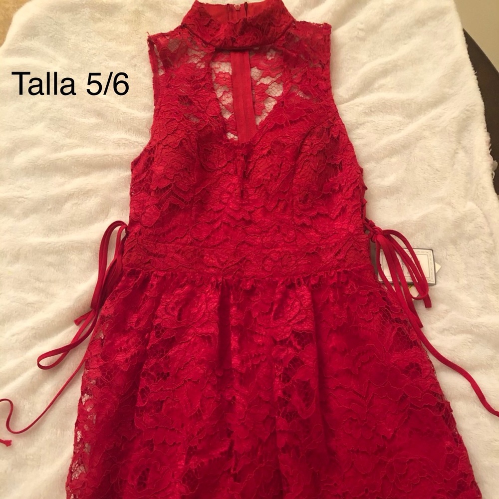 Red dress